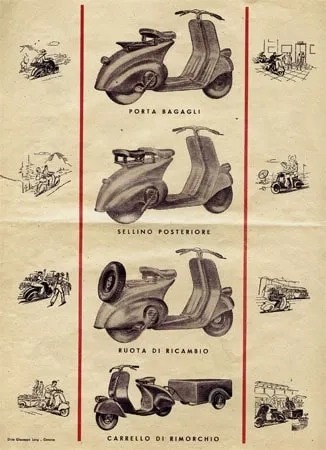 Comunicazione Piaggio - anni 40