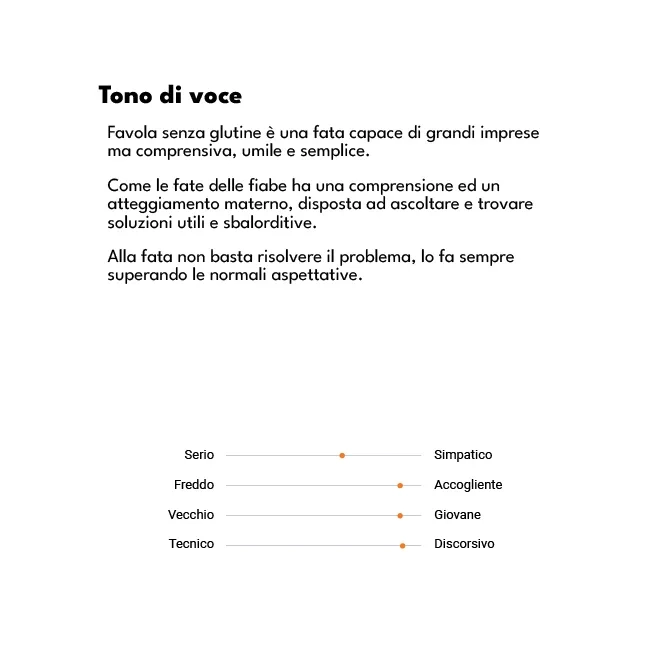 La Favola Senza Glutine - Tono di voce